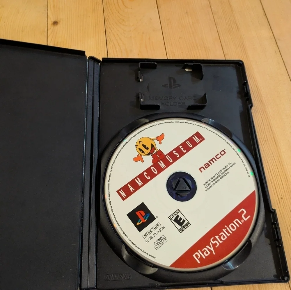 namco Museum for PlayStation 2 - Black Case Used